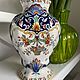 Vase, 'Spring flowers', porcelain, polychrome, France. Vintage vases. Dutch West - Indian Company. Online shopping on My Livemaster.  Фото №2