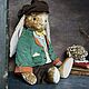 Заяц тедди (50 см.). Тедди Зверята. Наталия Бурмистрова (Natali.Toys). Ярмарка Мастеров.  Фото №7