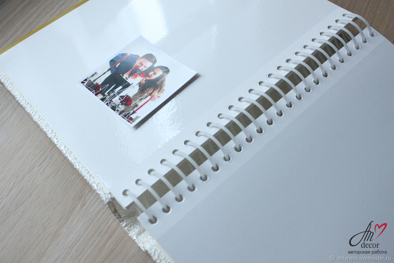 Свадебный фотоальбом с магнитными листами