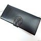 Women's leather clutch, Wallet leather female Magnifico Black Flowers. Wallets. STORIES. Online shopping on My Livemaster.  Фото №2