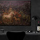 Картина Табун Лошадей Ночью в Горах Маслом. Картины. MysteryArtGift. Ярмарка Мастеров.  Фото №5