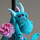Order MK Flower Dragon, crochet master class. Natalya Spiridonova. Livemaster. . Knitting patterns Фото №3