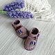 Shoes for Blythe (color - lavender) Leather, Clothes for dolls, Novosibirsk,  Фото №1