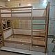 Заказать Кровать двухъярусная из бука на заказ. Илья (Sobol-wood). Ярмарка Мастеров. . Кровати Фото №3