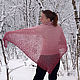 Chal de rayos ' Frosty'. Shawls. Lisonok (Lisonok). Интернет-магазин Ярмарка Мастеров.  Фото №2