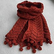 Аксессуары handmade. Livemaster - original item Short scarf. Handmade.