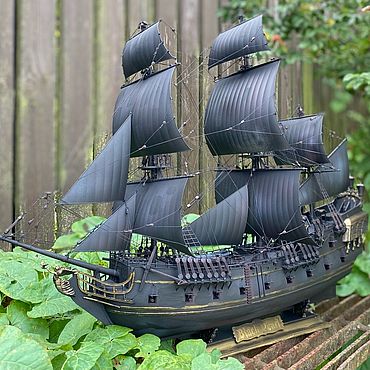 Детский домик – пиратский корабль