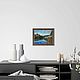 Painting landscape with river oil Sky, nature, summer. Pictures. olga-klim (olga-klim). Online shopping on My Livemaster.  Фото №2