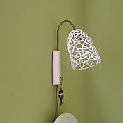Для дома и интерьера handmade. Livemaster - original item Sconce White openwork. Handmade.