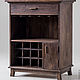 Wardrobe bar for wine. Cabinets. WoodBro. Online shopping on My Livemaster.  Фото №2