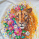 Sweatshirt Lion la fleur. Sweatshirts. krasa-art. My Livemaster. Фото №6