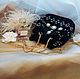 Velvet bag with embroidery and Swarovski crystals, Classic Bag, Rostov-on-Don,  Фото №1