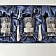 A set of faceted stacks of NOSTALGIA with the three forks in box. Shot Glasses. Souvenirs for hunters and fishermen. My Livemaster. Фото №4