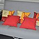 a set of pillows. Safari Print. Pillow. Olga Lado. My Livemaster. Фото №5