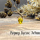 Olive beads 7h9mm made of natural Baltic amber lemon. Beads1. LUXAMBER. Online shopping on My Livemaster.  Фото №2