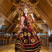 Русский стиль handmade. Livemaster - original item Costume 
