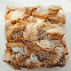 Fox fur pillow cover. Pillow. Forestfox. Family Fur Atelier. Online shopping on My Livemaster.  Фото №2