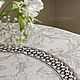 Order Tablecloth 'Renaissance' grey D. .200. flax&lace. Livemaster. . Tablecloths Фото №3