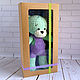 Mint Teddy bear. Stuffed Toys. Ermelenatoys. Online shopping on My Livemaster.  Фото №2