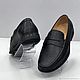 Loafers made of genuine shark leather, custom tailoring!. Loafers. SHOES&BAGS. My Livemaster. Фото №4