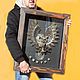 Заказать Сова noctua стимпанк панно. Igor (Sibmir). Ярмарка Мастеров. . Картины Фото №3