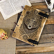 Канцелярские товары handmade. Livemaster - original item Notepad Bear. Handmade.