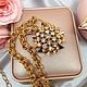 Винтаж: Винтажная брошь-подвеска, геральдика на цепи Origami Owl. США. Колье винтажные. Вне времени. Ярмарка Мастеров.  Фото №6
