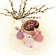 EASTER. Knitting. Easter bunnies! (set - 3 pcs.), Easter souvenirs, Novosibirsk,  Фото №1
