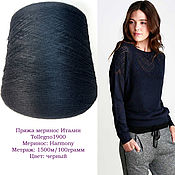 Yarn: Angora. Mink yarn, mink down. Gainsborough colour (light grey)
