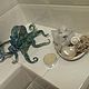 Order Octopus statue. Bathroom decorations. Anastasia Besedina (xxx555vvv444). Livemaster. . Figurines Фото №3