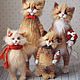 The cat family. Stuffed Toys. Knitted toys Olga Bessogonova. Online shopping on My Livemaster.  Фото №2