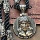 Шнурок гайтан и серебряный кулон. Комплекты украшений. Silver.krd. Интернет-магазин Ярмарка Мастеров.  Фото №2