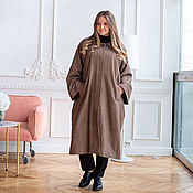 Одежда handmade. Livemaster - original item Coat made of Italian wool oversize 
