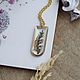 Order Copy of Copy of Fern Necklace Fern Jewelry Real Leaf Necklace. OrlovaResinJewelry. Livemaster. . Pendant Фото №3