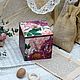 Box of peonies for bulk products decoupage, Box, Moscow,  Фото №1