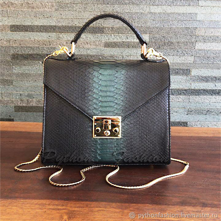 Handbag made of Python EIVOSS, Classic Bag, Kuta,  Фото №1