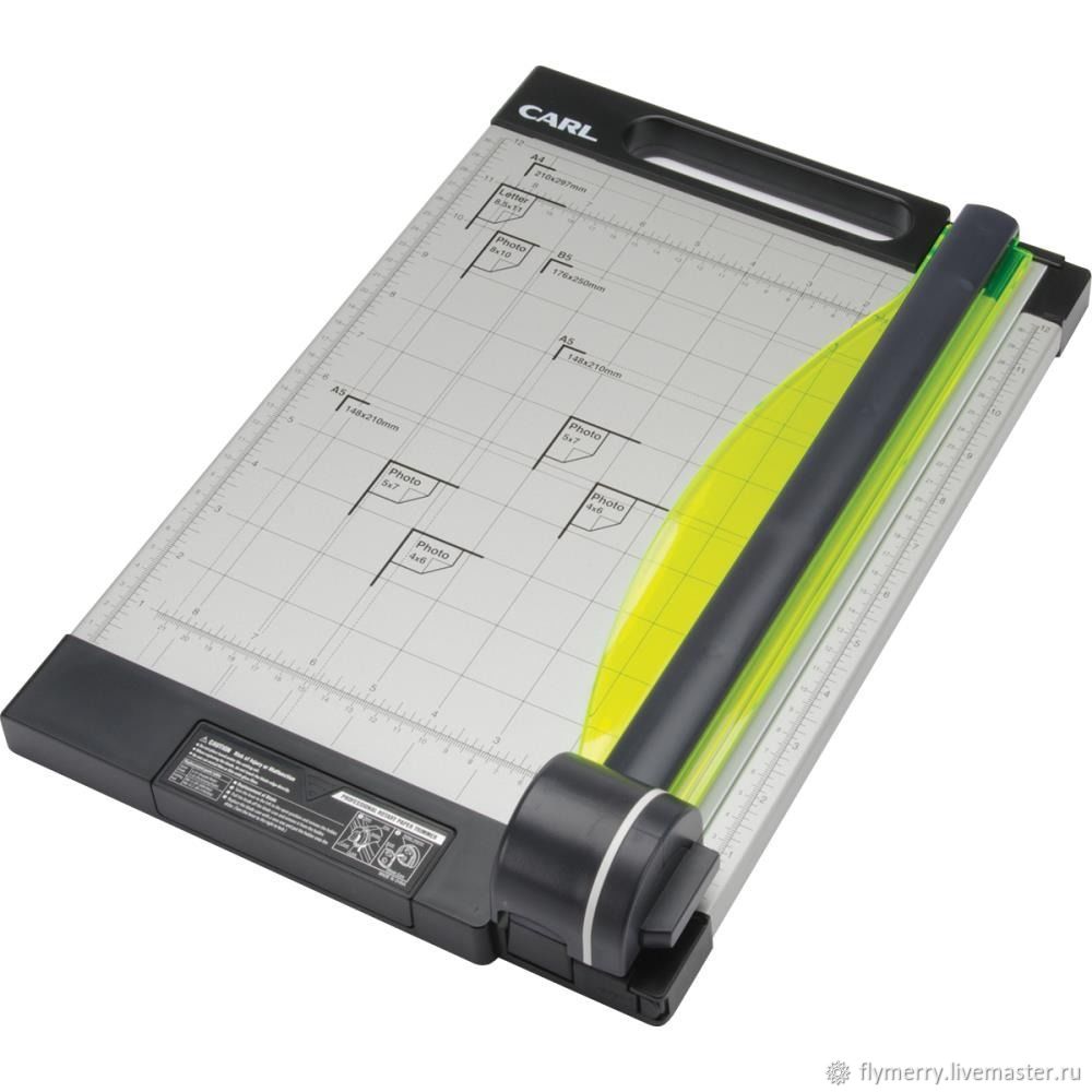 Роторный резак (дюймы и сантиметры) - Black & Silver - CARL BRANDS в ...