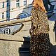Кардиган-кимоно  «Леопард», Костюмы, Москва,  Фото №1