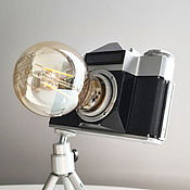 Для дома и интерьера handmade. Livemaster - original item Table lamp lamp from the Zenith camera. Handmade.