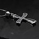 Cross male-female made of 925 sterling silver HH0072. Cross. Sunny Silver. My Livemaster. Фото №6