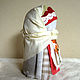Muñeca Krupenichka (Cereal) amuleto para el bienestar. Folk Dolls. Knitted cozy. Ярмарка Мастеров.  Фото №5