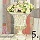 Вазоны из полистоуна. Кашпо. Sm-Floristic (сухоцветы и декор) (sm-floristic-1). Ярмарка Мастеров.  Фото №5