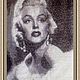 Гобелен из бисера МЕРЛИН МОНРО (Marilyn Monroe). Картины. Елена Борькова (divelen). Ярмарка Мастеров.  Фото №4