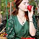 Платье Зелени ажур. Платья. Татьяна Макашова Зарянка (zaryankaru). Ярмарка Мастеров.  Фото №7