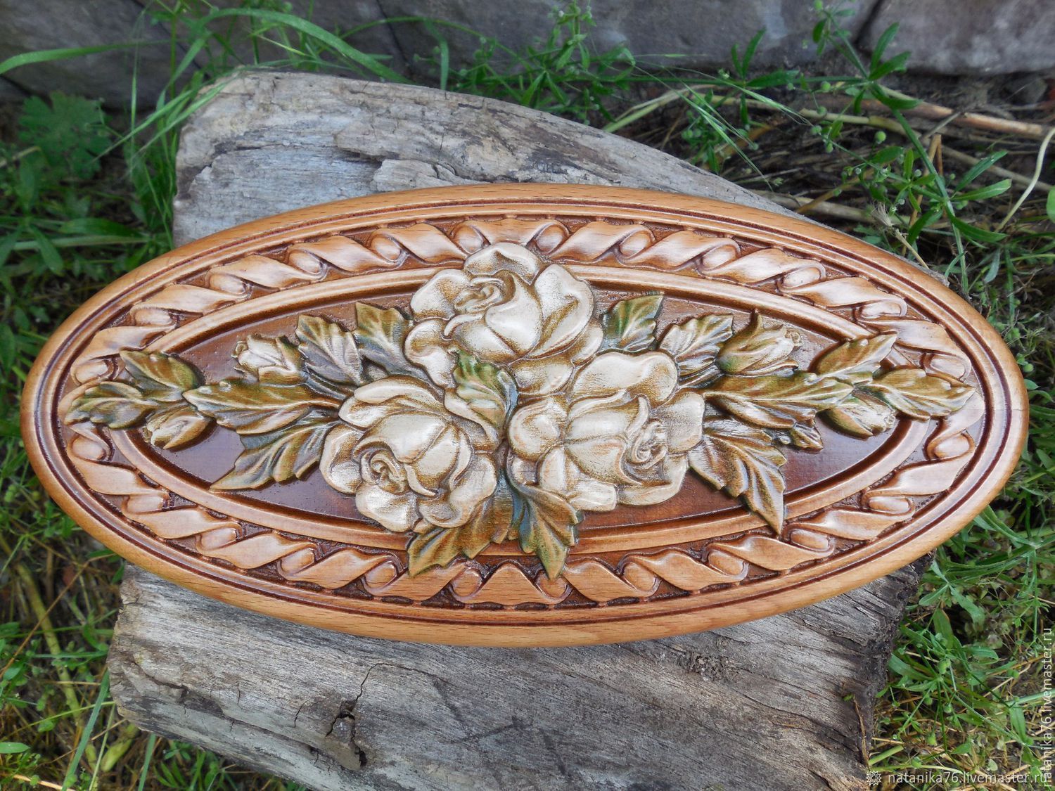 Шкатулка деревянная Белые розы в интернет-магазине на Ярмарке Мастеров ...