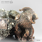 Фен-шуй и эзотерика handmade. Livemaster - original item Figurine Feng Shui: Symbol of prosperity Goldfish bronze pyrite. Handmade.