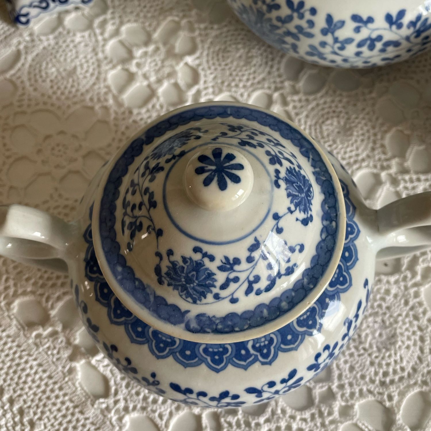 Винтаж: Винтаж, набор,"Синий лук", Китай! купить в интернет-магазине ...