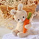 Антошка (7 см). Тедди Зверята. teddy_and_toys. Интернет-магазин Ярмарка Мастеров.  Фото №2