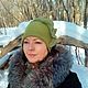 Валяная шляпка: Хоста. Шляпы. Barbara Bonnet. Ярмарка Мастеров.  Фото №4