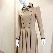 Одежда handmade. Livemaster - original item Demi-season coat in the style of 